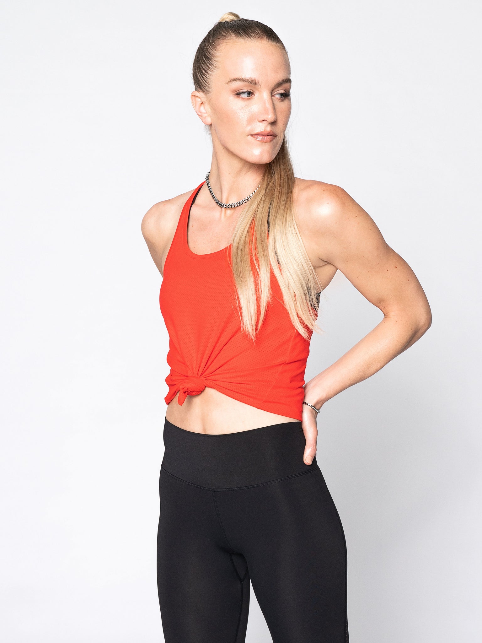 RISE Red Tank Top